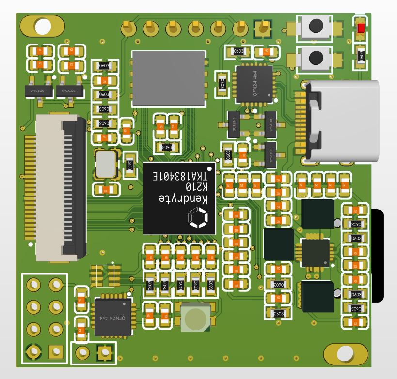 【P552】K210 四層板 0603 PCB工程 【P552】K210 四層板 0603 PCB工程